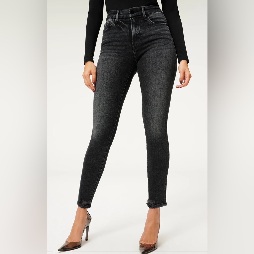 Good American Good Legs skinny jeans, size 12